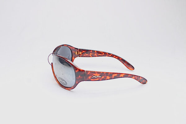 X Loop Shield/ Tortoiseshell Mirror Lens
