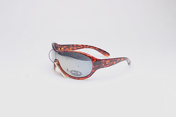 X Loop Shield/ Tortoiseshell Mirror Lens