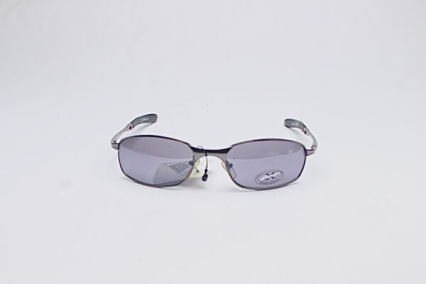 X Loop Vintage Rectangles/ Gun Metal & Black